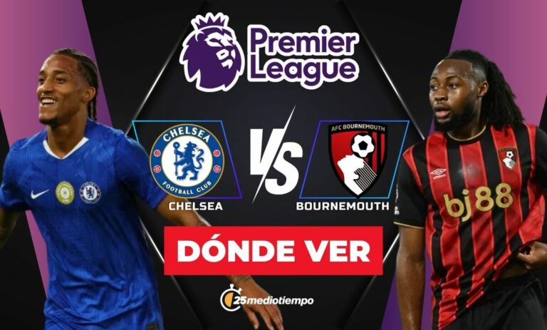 Chelsea vs Bournemouth EN VIVO: Horario y dónde ver el emocionante partido de Premier League 2025