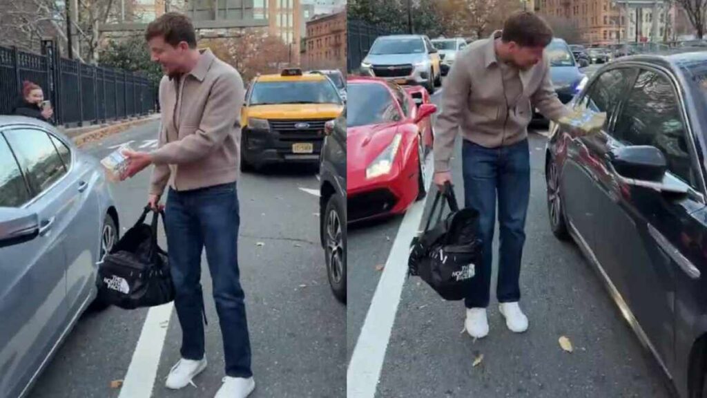 MrBeast provoca sensación en New York al repartir miles de dólares en las calles