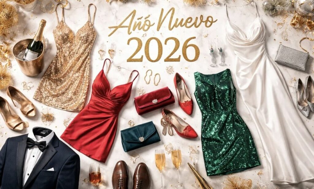 Año Nuevo: Descubre qué color vestir para dar la bienvenida al 2026