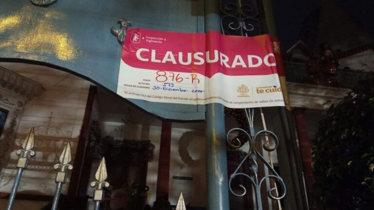 Guadalajara toma medidas: Clausuran Mansión Clover Lawn por exceso de ruido permitido