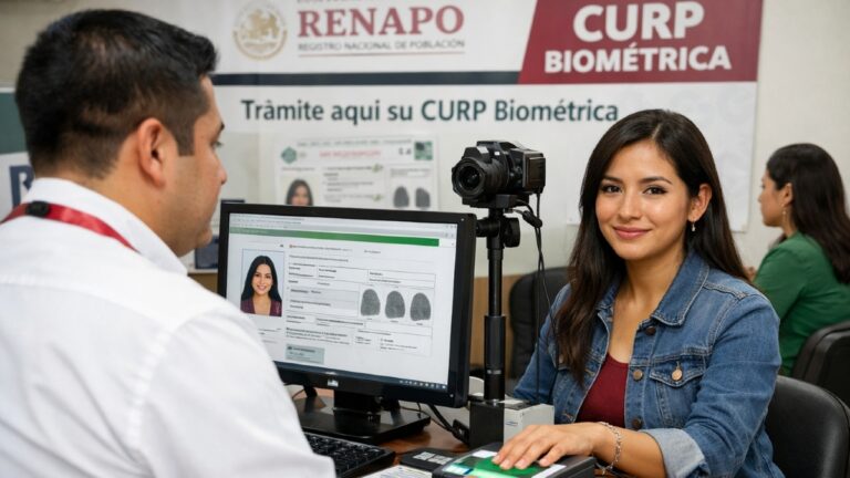 CURP Biométrica: Trámites Obligatoriales que Entrarán en Vigor en Enero 2026