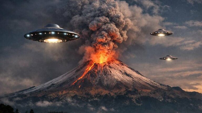 Ovnis sobre el Popocatépetl: Avistamientos de Objetos Luminosos Captados en la Última Noche de 2025