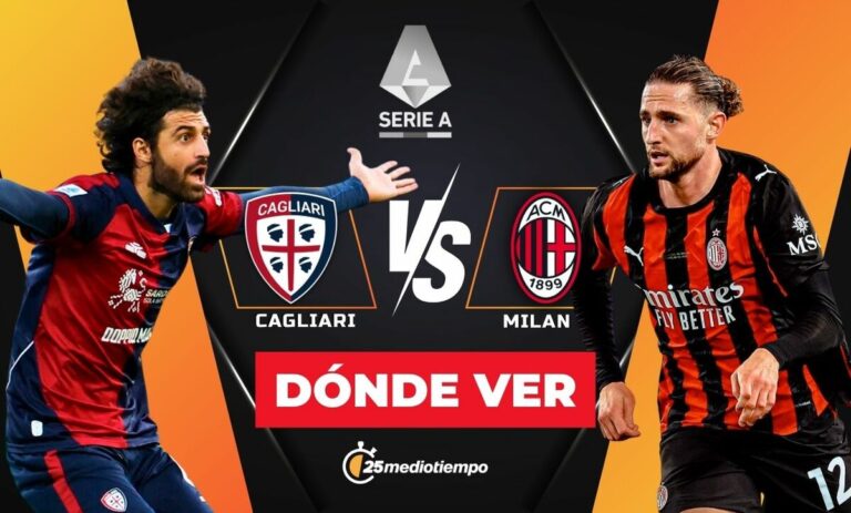 Cagliari vs AC Milan: Horario y dónde ver EN VIVO el emocionante partido de Serie A 2026