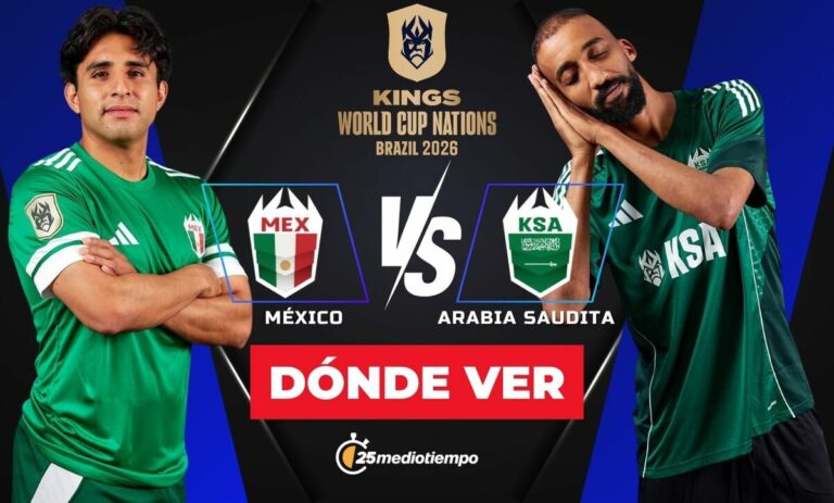 ¿A Qué Hora Juega México vs Arabia Saudita? Horario y Dónde Ver el Kings World Cup 2026