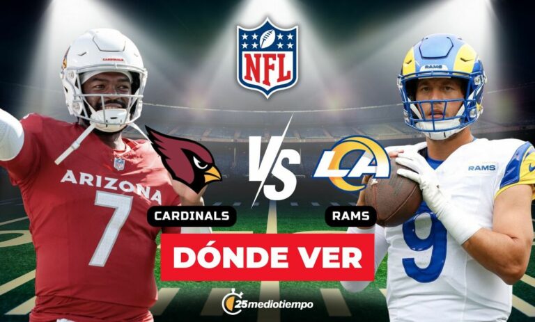 ¿Cómo Ver el Partido Cardinals vs Rams EN VIVO? Horario y Canal de la Semana 18 de la NFL 2026