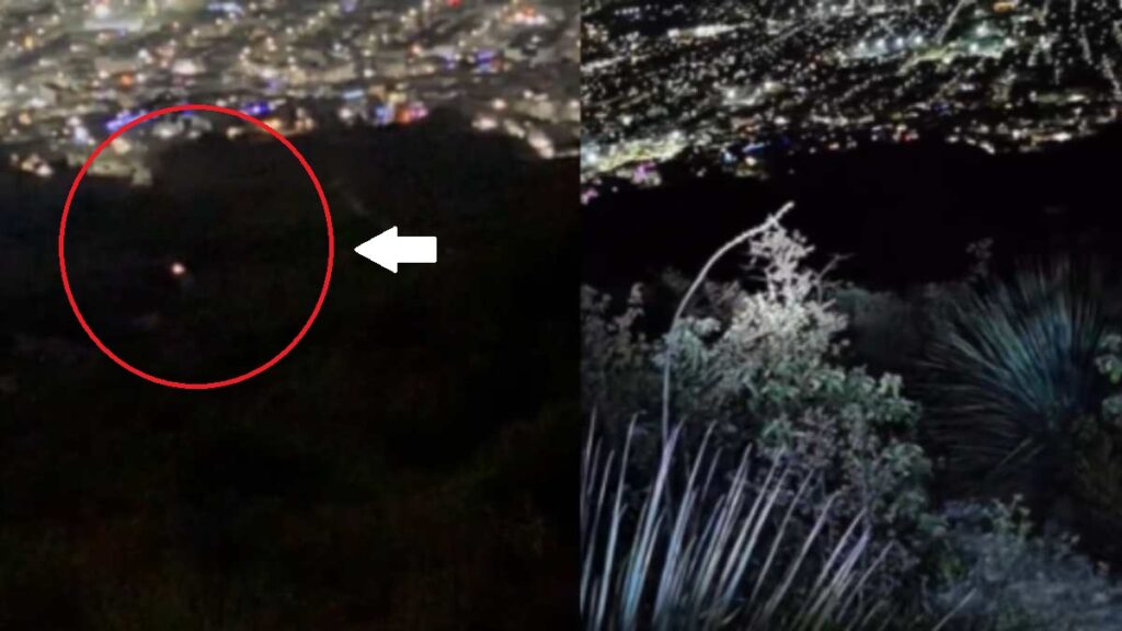 Luces Extrañas en el Cerro de las Mitras: ¿Un Misterio de Brujas en Santa Catarina? | VIDEO