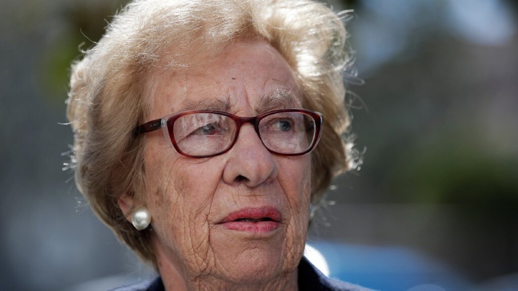 Fallece Eva Schloss, sobreviviente de Auschwitz y hermanastra de Ana Frank a los 96 años