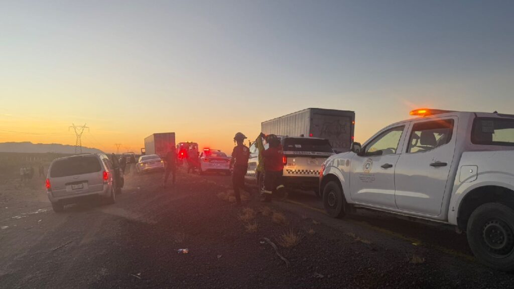 Trágica volcadura en la carretera Torreón-Saltillo: madre pierde la vida con su hija menor a bordo