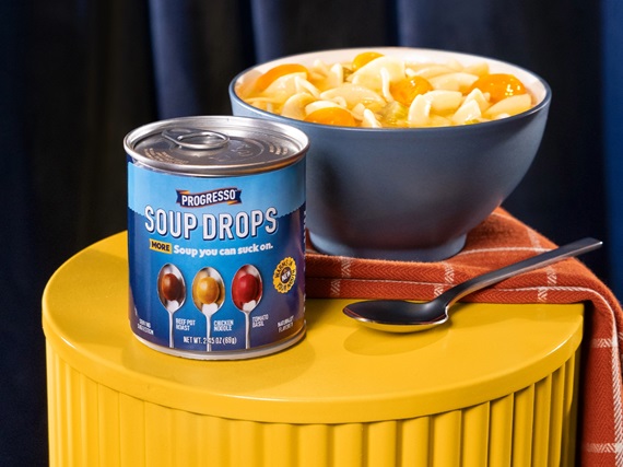 Descubre las Nuevas Soup Drops de Progresso: Sabores de Sopa para Chupar en Edición Limitada