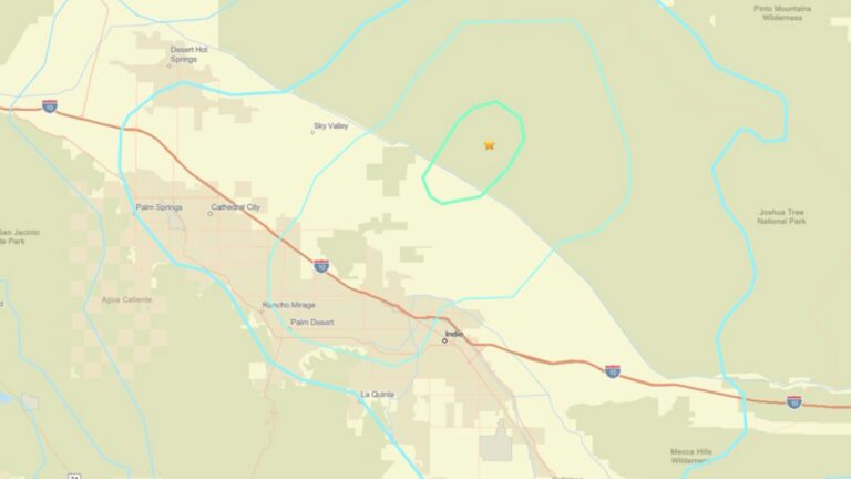 Sismo de magnitud 4.9 sorprende a residentes del Valle de Coachella