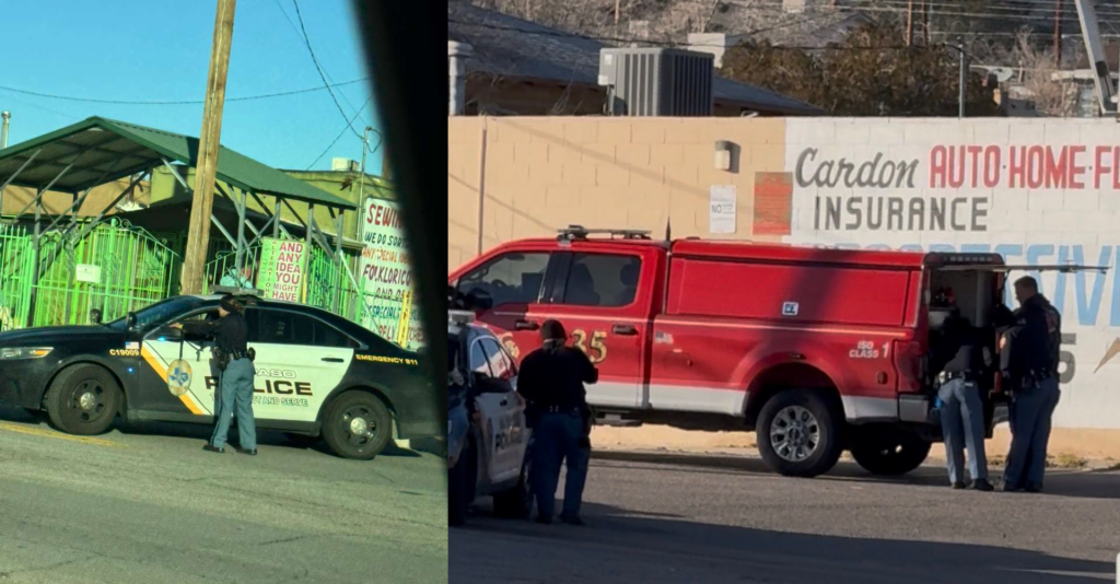Movilización Policial Masiva en El Paso: Intervención en la Calle Piedras