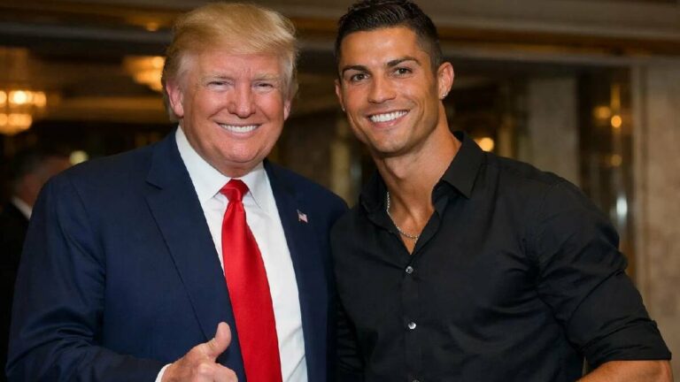 Donald Trump invita a Cristiano Ronaldo a unirse a la MLS junto a Messi