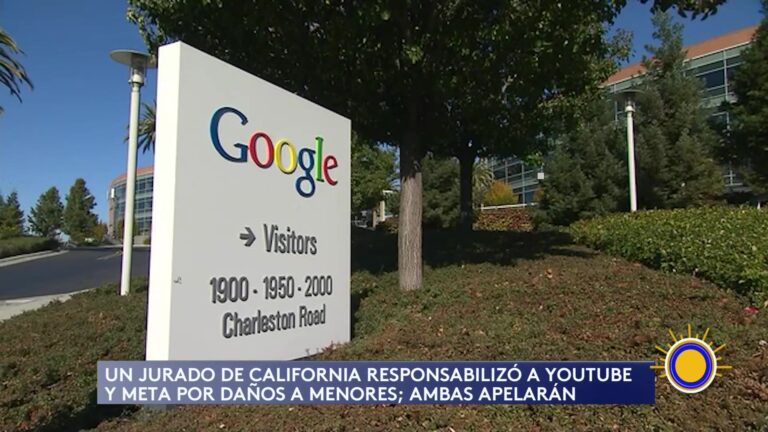 Jurado Declara A YouTube Y Meta Responsables En Juicio Por Adicción
