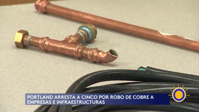 Policía De Portland Detiene A Sustractores De Cobre