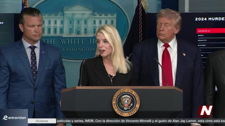 Trump Remueve A Su Fiscal General Pam Bondi