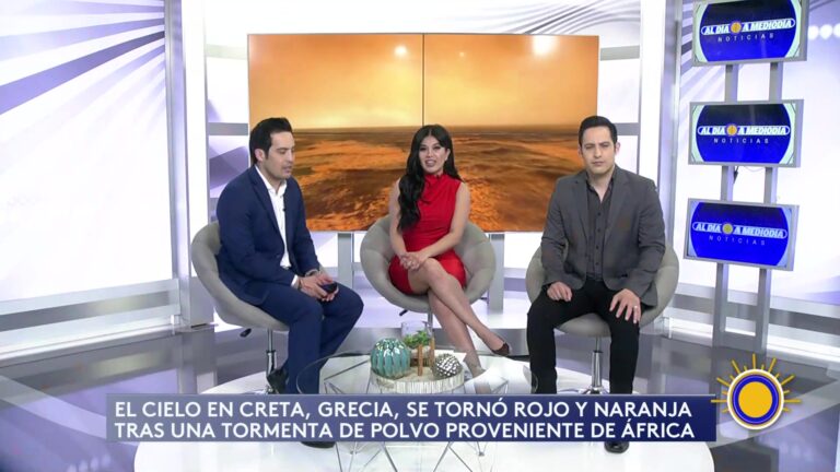 Tormenta De Polvo: Cielo De Grecia Se Tiñe De Rojo Por Tormenta Africana