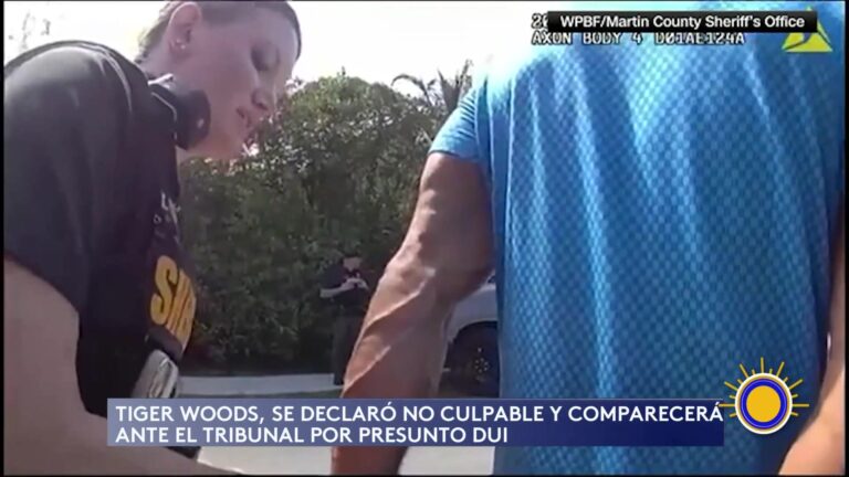 Tiger Woods Detenido Por Presunto DUI