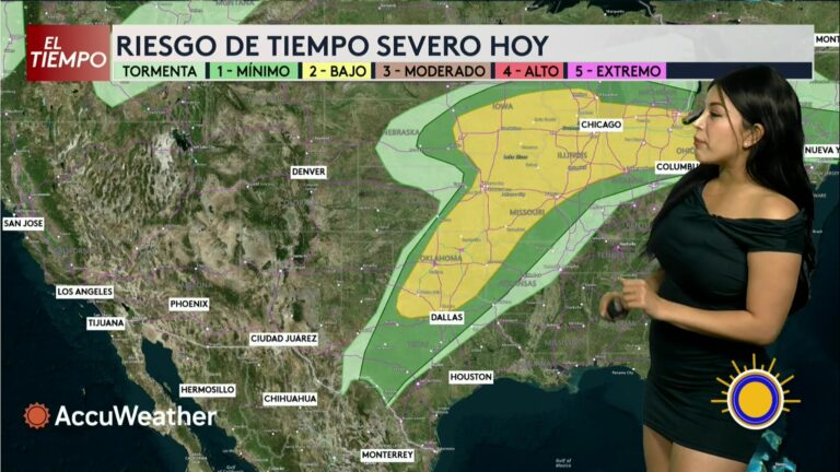 Pronóstico Extendido De Clima: Alertas Por Tormentas Y Vientos Fuertes
