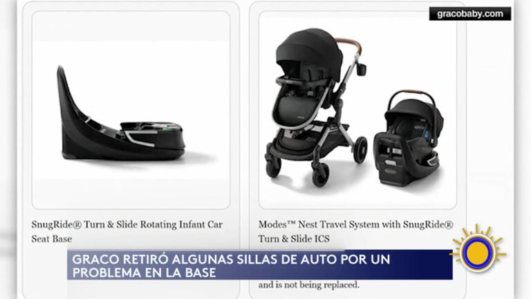 Retiro De Sillas Para Auto Graco: Problemas En La Base Detectados