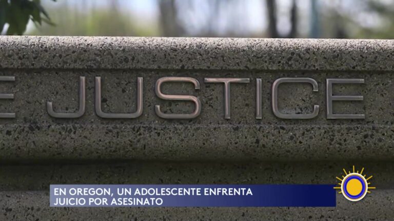 Investigación De Asesinato En Oregon: Menor Acusado