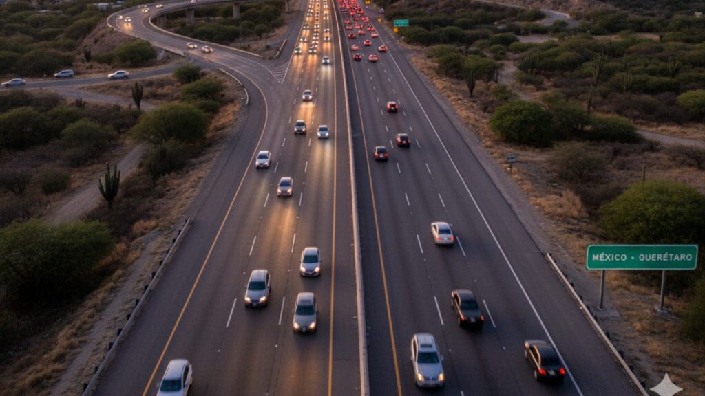 Últimas Noticias de Hoy en Autopista México-Querétaro: Tráfico, Choques y Cierres Viales EN VIVO