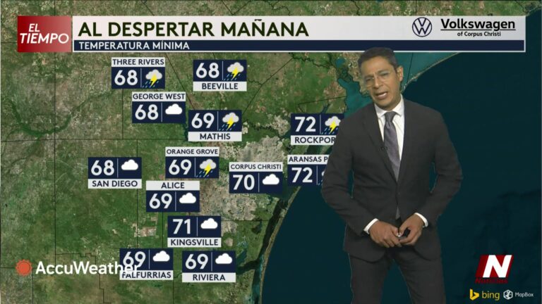 Pronóstico Corpus Christi: Alerta De Lluvias Y Cambios De Temperatura: Pronóstico Extendido Para Corpus Christi Y Texas