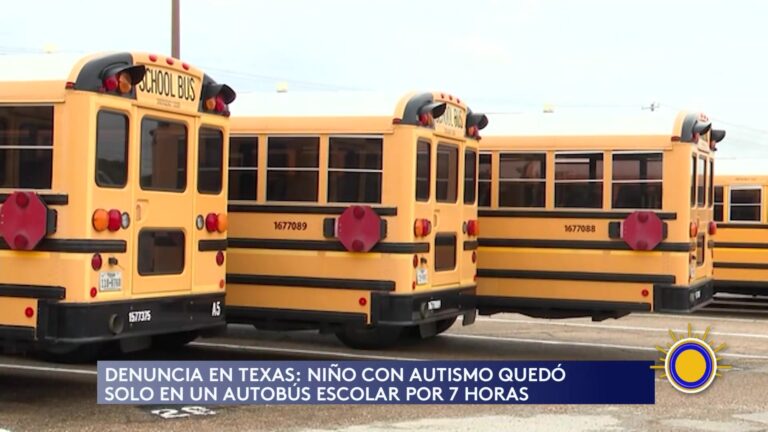 Madre De Texas Denuncia Que Su Hijo Con Autismo Fue Olvidado En Un Autobús Escolar