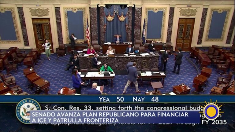 Senado De EE. UU. Avanza Presupuesto Para ICE Y Seguridad A Pesar De Duras Críticas