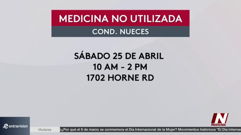 Nueces County: Condado De Nueces Se Suma Al Día Nacional De Recogida De Medicamentos