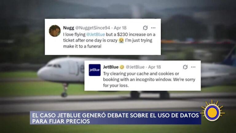 Polémica Por El Uso De Datos Personales: Caso JetBlue Aviva Debate Sobre Precios Dinámicos