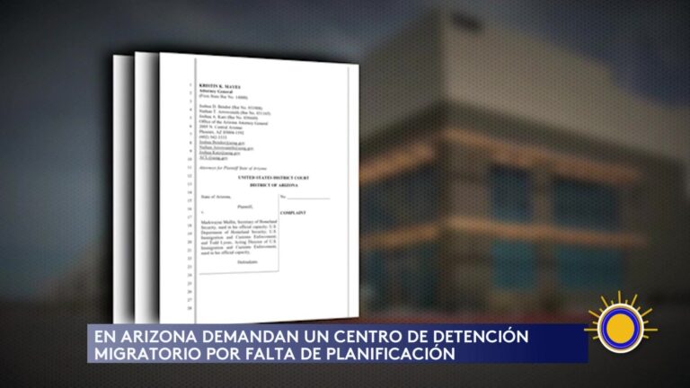 Arizona Demanda Al Gobierno Federal Por Centro De Tensión Migratorio: Crecen Preocupaciones