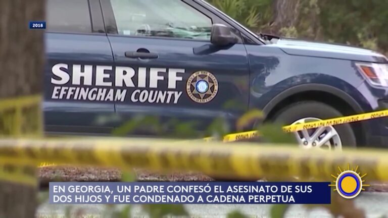 Padre Confiesa El Asesinato De Sus Hijos En Georgia: Caso Cierra Con Condena A Cadena Perpetua