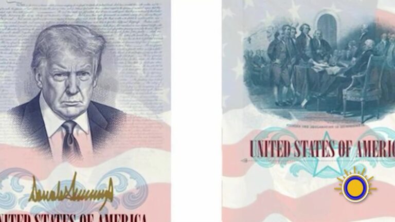 Estados Unidos Cambia Diseño Del Pasaporte Incluyendo Imagen De Donald Trump
