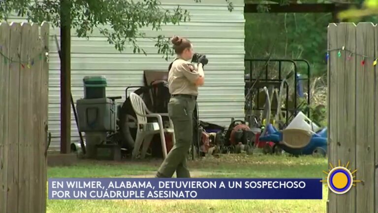 Detienen A Sospechoso De Cuádruple Asesinato En Alabama