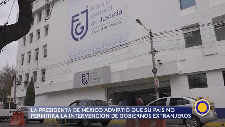 México Advierte Que No Permitirá Intervención Extranjera Tras Acusaciones A Gobernador De Sinaloa