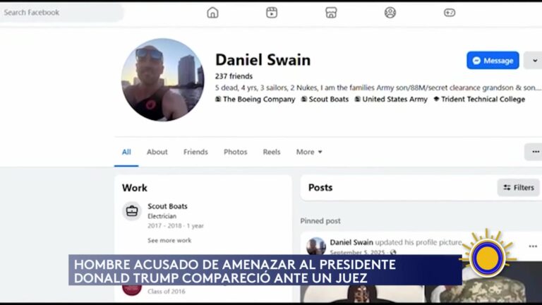 Amenaza Presidente: Acusado De Amenazar A Trump Comparece Ante Juez En Carolina Del Norte