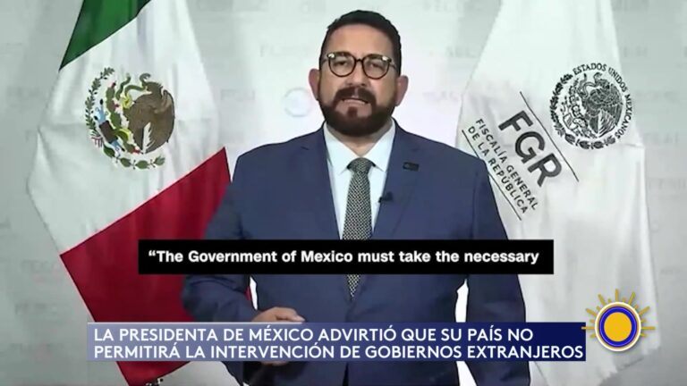 Tensión Diplomática: México Rechaza Acusaciones De EE.UU. Contra Gobernador De Sinaloa