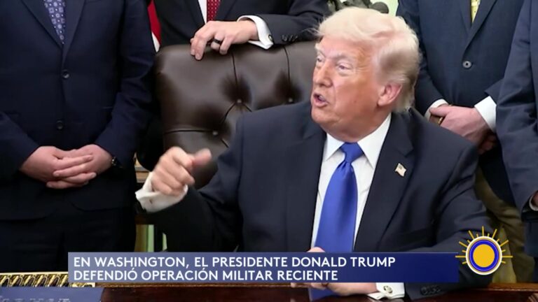 Trump Defiende Operativo Militar Y Critica A Medios En Disputa Por Material Nuclear