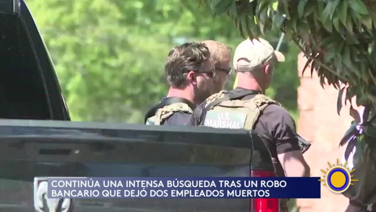 Búsqueda Frenética Tras Robo Bancario Mortal En Kentucky