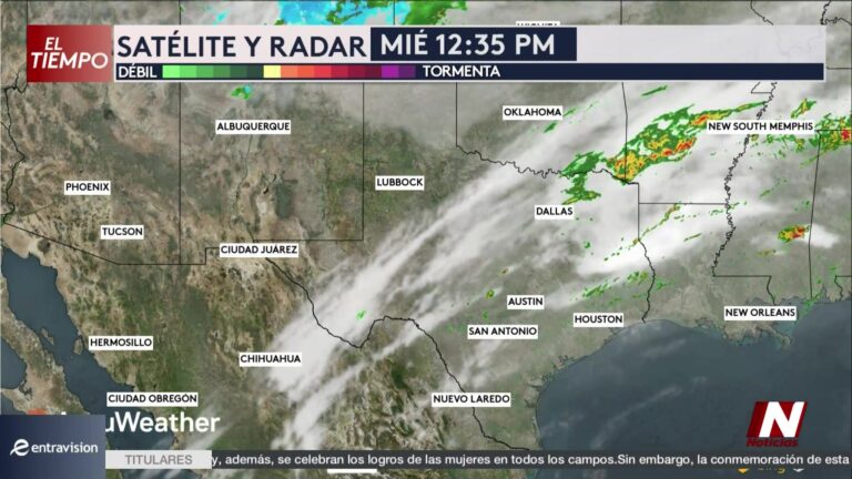 Tendencias Del Clima: Frente Frío Traerá Lluvias Y Alivio A La Sequía