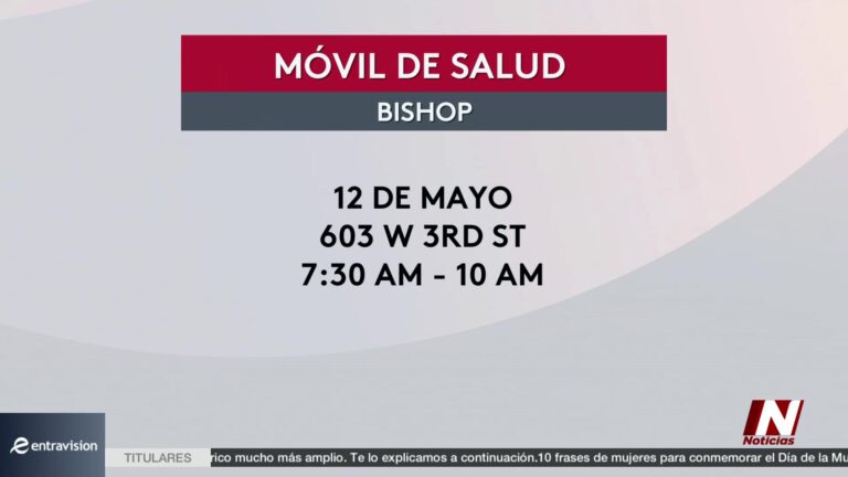 Clínica Móvil Ofrecerá Servicios Médicos Gratis En Bicho