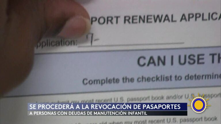 Revocarán Pasaportes En EE.UU. Por Deuda De Manutención Infantil: ¡Atención!