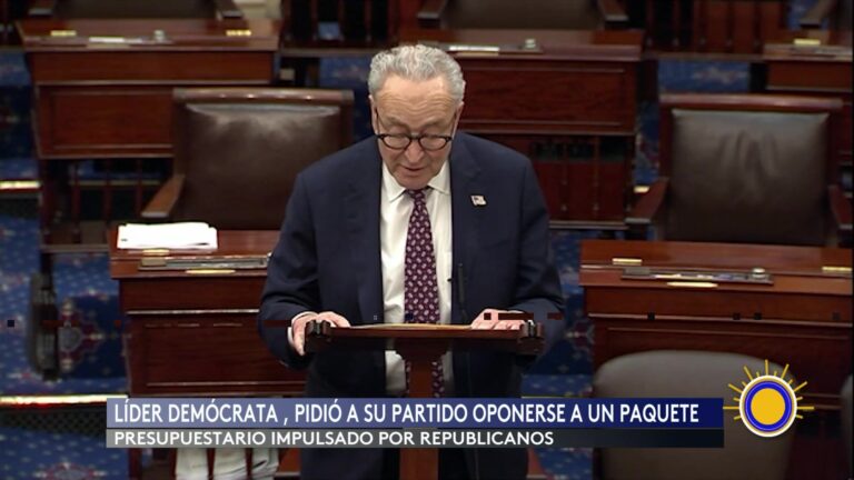 Chuck Schumer Lidera Oposición A Paquete Presupuestal Republicano