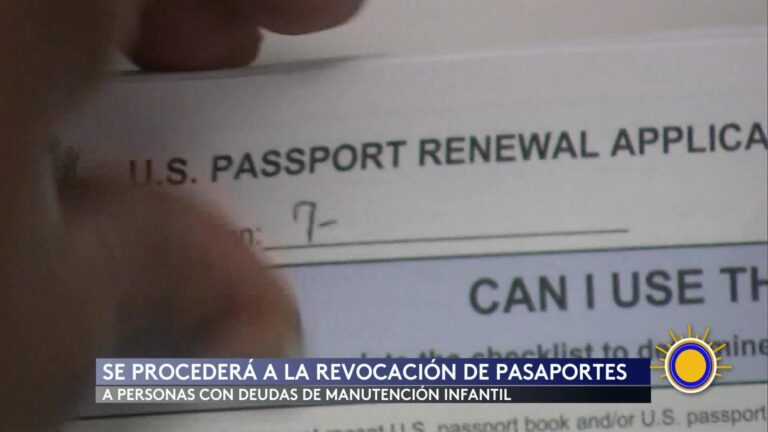 Revocación Pasaportes: Estados Unidos Revocará Pasaportes Por Deudas De Manutención Infantil