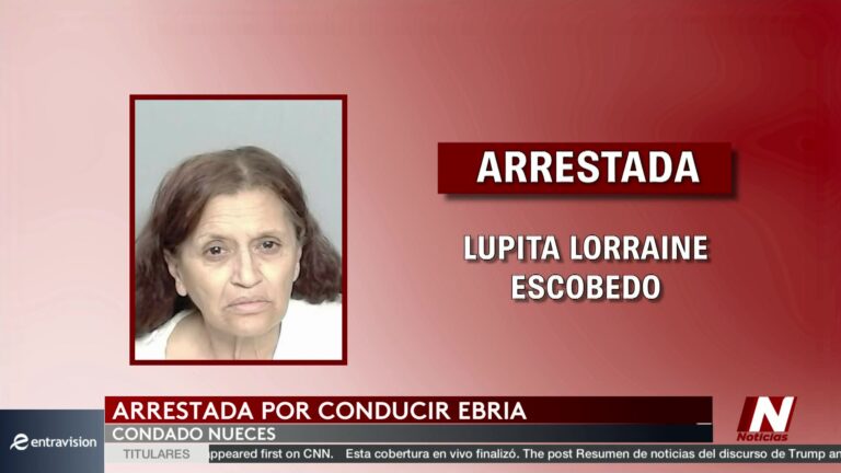 Lupita Lorraine Escobedo Detenida Por Conducir Ebria Y Poner En Riesgo A Un Menor