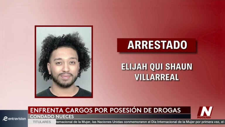 Elijah Villarreal, Arrestado Por Conducir Baja Influencia Y Posesión De Drogas