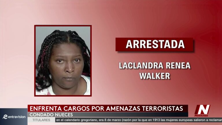 Arresto De Rina Walker Por Agresión Y Amenazas Terroristas En Nueces