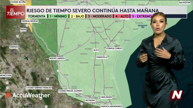 Clima: Pronóstico Final: Lluvias Persisten, Precaución En El Sur De Texas