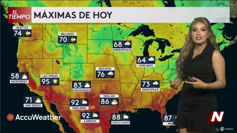 Pronóstico Extendido: Lluvias, Alerta De Inundaciones Y Bochorno Para El Fin De Semana