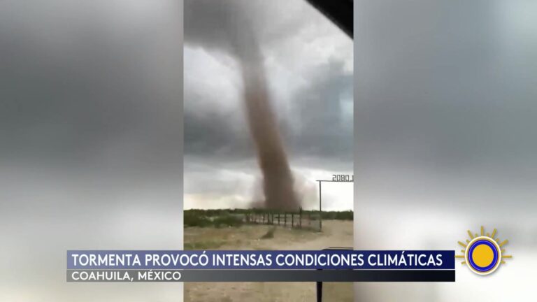 Tornado Coahuila: Tornado De Gran Intensidad Azota Coahuila, México